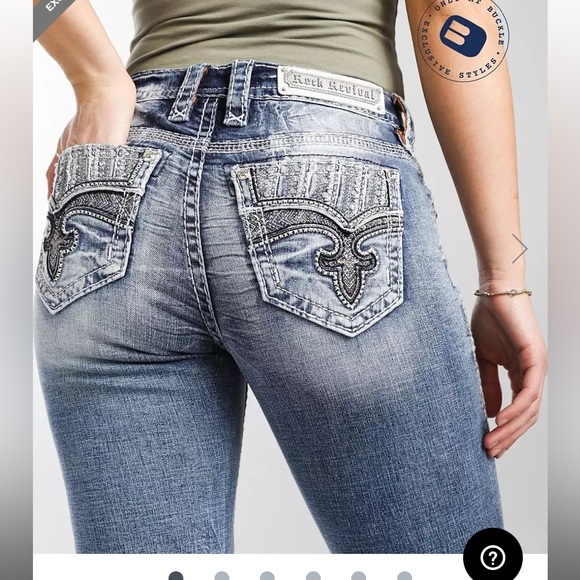 Rock Revival size 28 Easy Straight excellent condition. - Picture 1 of 6